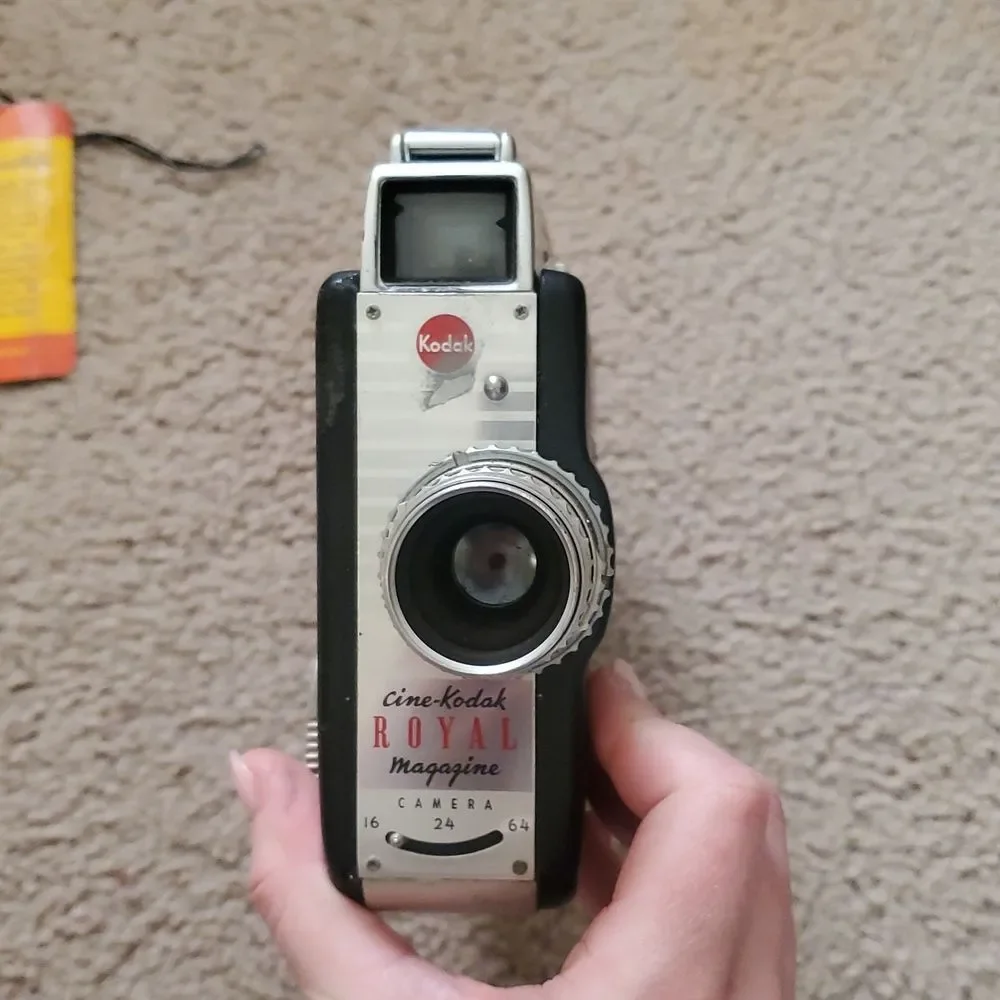 Rare Vintage Cine-Kodak Royal Magazine Camera 🎥